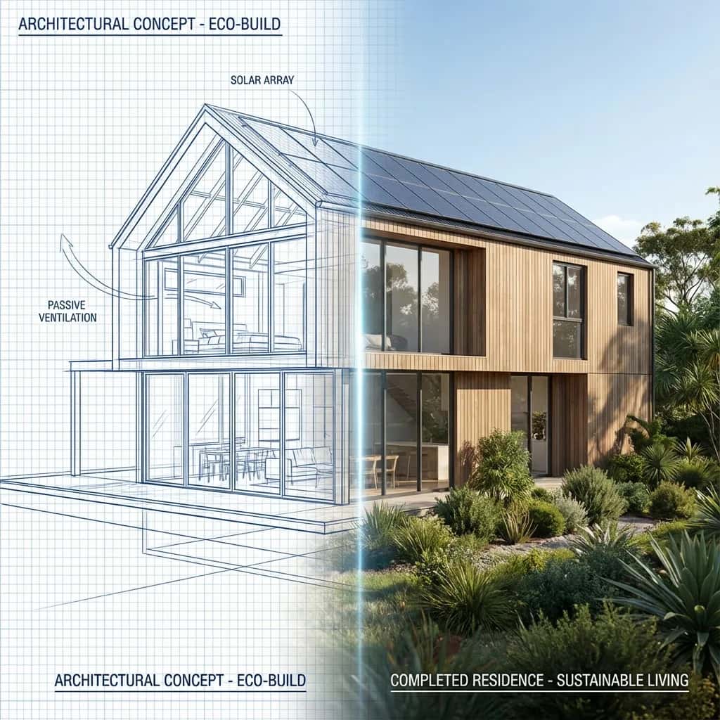 House with UltraSIPs panels