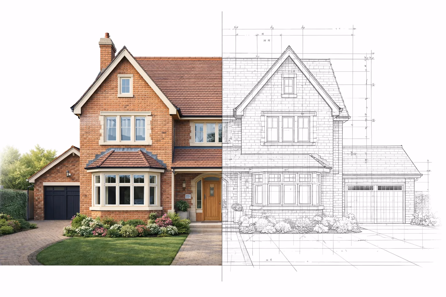 Technical Drawing - House